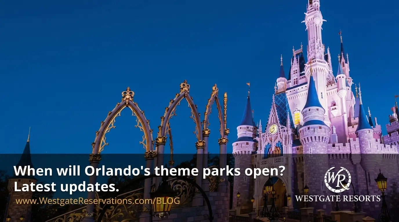 When will Orlando’s theme parks open?  Latest updates.