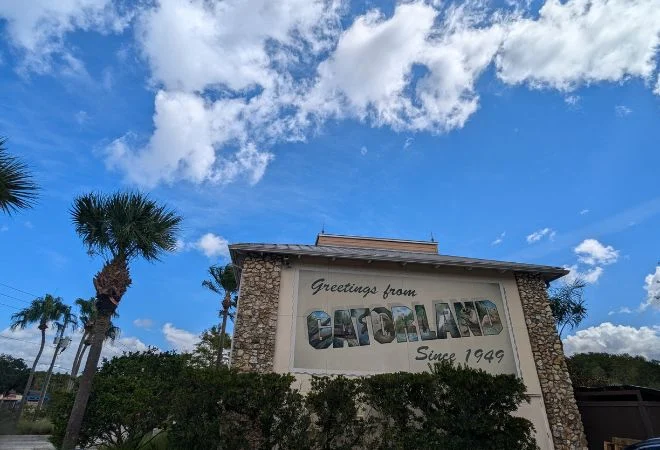Entrance to Gatorland