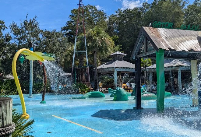 Splash Pad at Gatorland