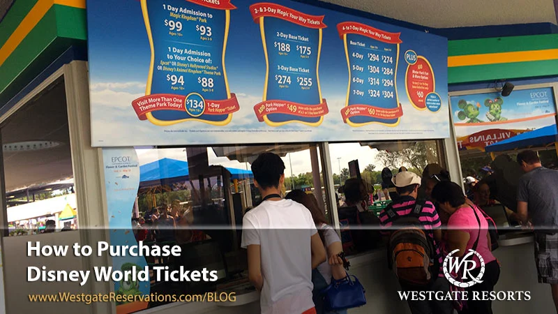 How to Purchase Disney World Tickets
